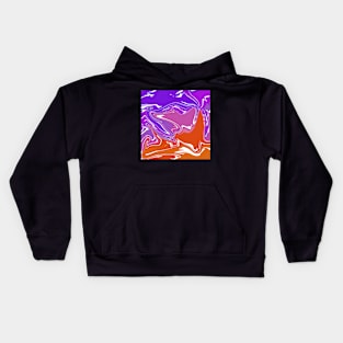 Paint drip Kids Hoodie